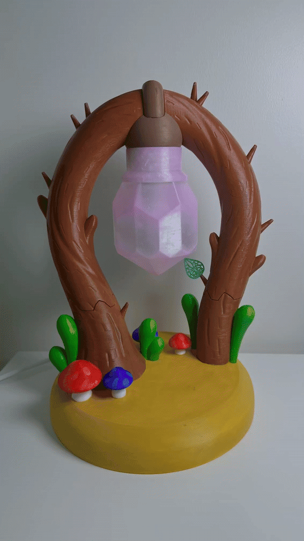 Fantasy Tree Lamp (Classic) 3d model