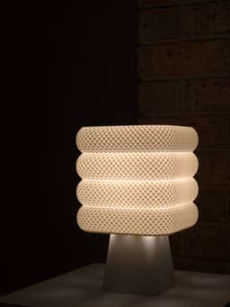Weave 03 Lamp - Stack 3d model