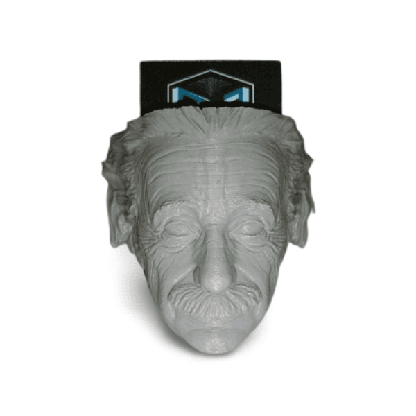 Einstein Business Card Holder. 3d model