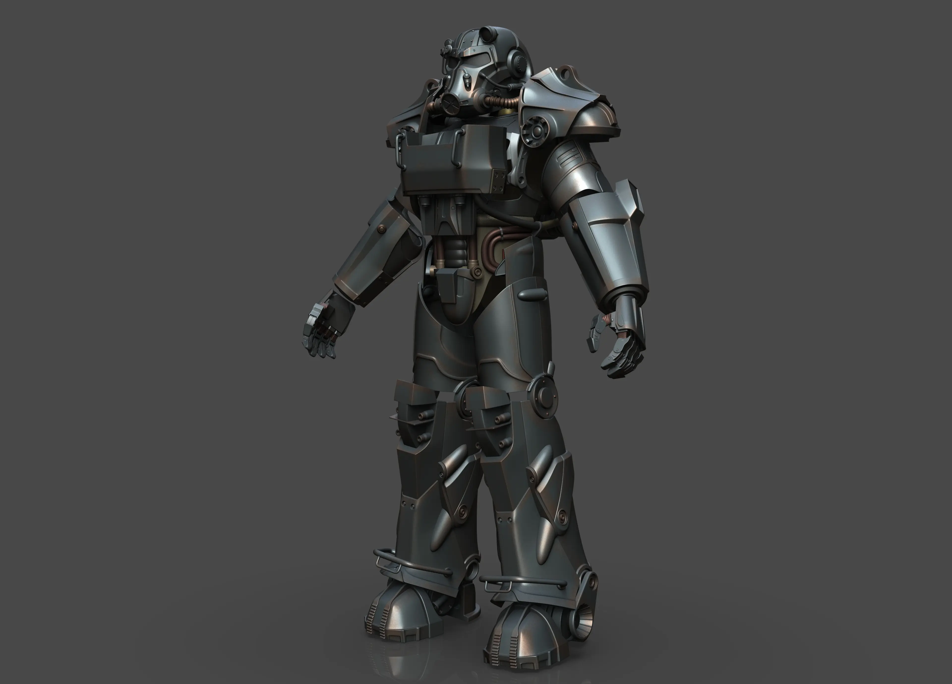 Fall Out Model FallOut T60 Power Armor - 3D model by NikkoIndustries on Thangs