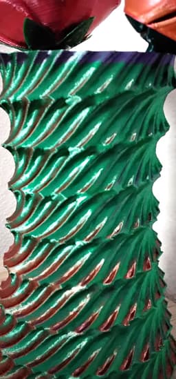 Inverted Coiled Rope Vase 3d model
