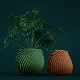 Star Vase | 2 Different Designs | Home & Office Decoration 3d model