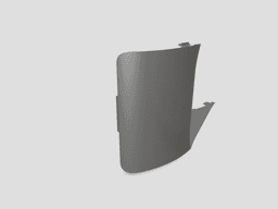 FORD MONDEO MK4 front and back sideskirt jacking point cover saloon estate 3d model