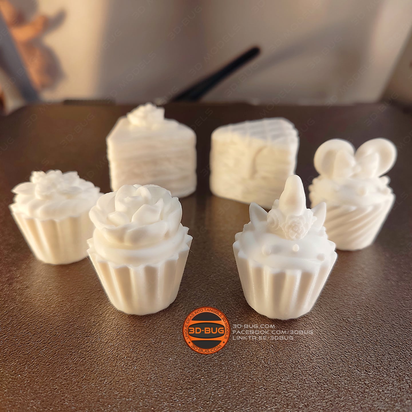 Sweet Tooth Collection: 6 High-Detail Miniature Desserts 3d model