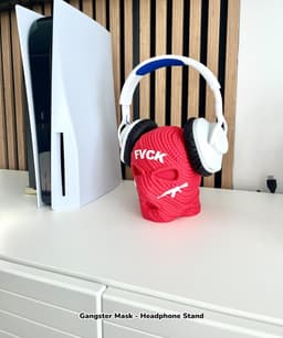 Headset Stand - Inspired by Gangsters 3d model
