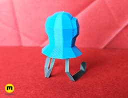 Tentacool Low Poly Pokemon 3d model