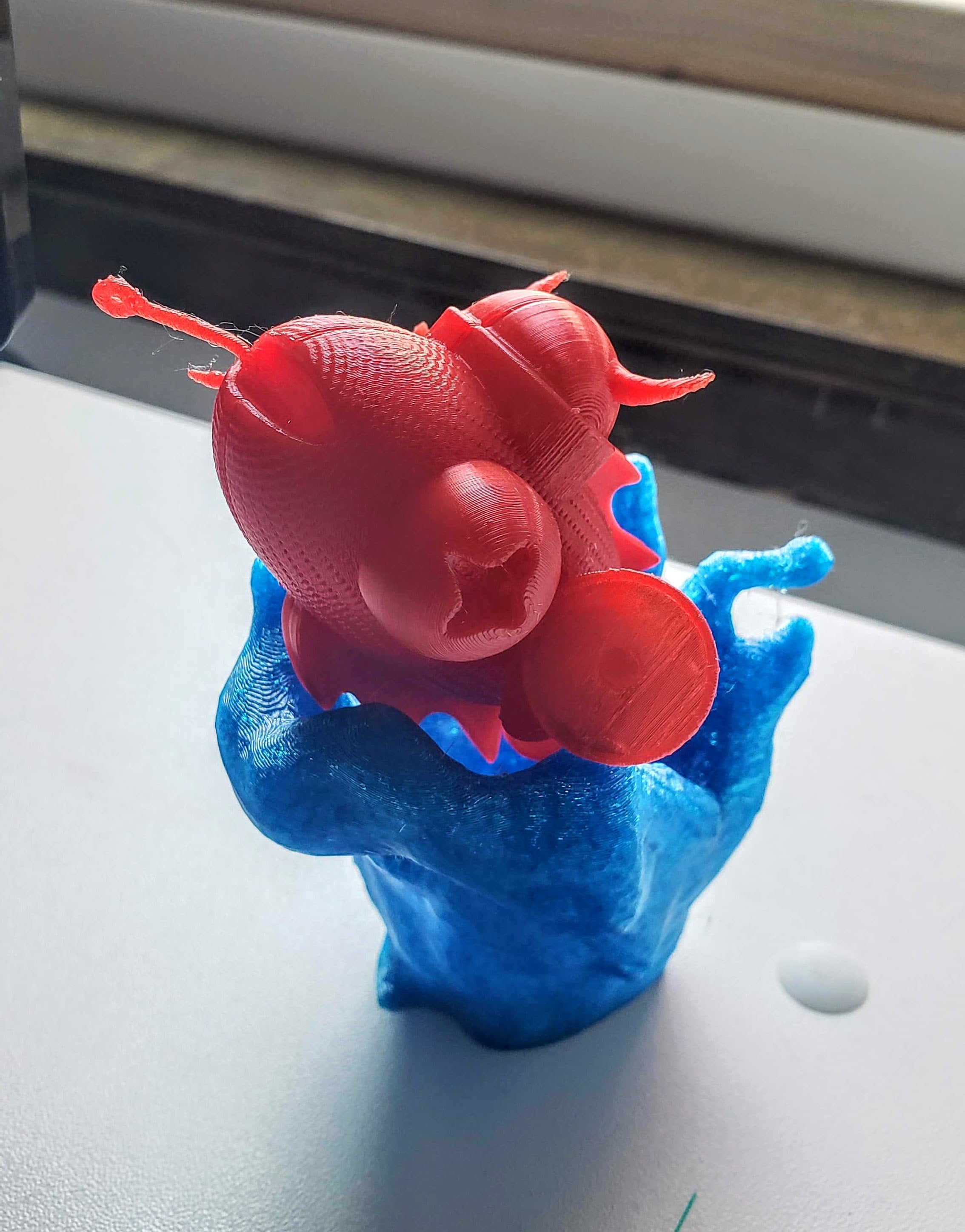 Viking Fish with Splash Stand 3d model