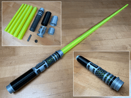Asajj Ventress Lightsaber 3d model