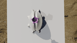 The Rising Clam symbol of Strength and Stillness 3d model