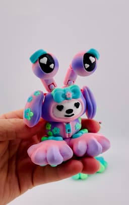 My Dream Monster -Puppy Hearts & Stars 3d model