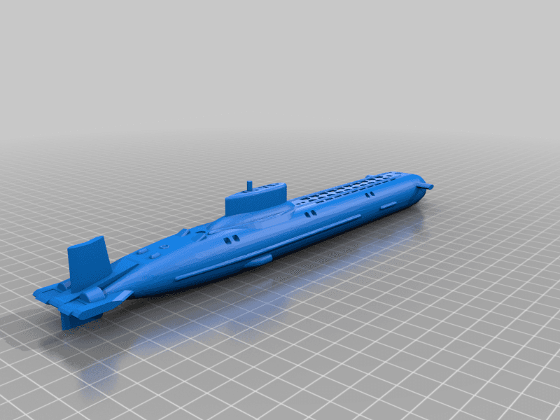 Typhoon submarine 3d model