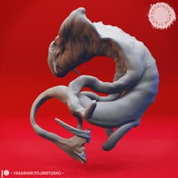 Aboleth - Tabletop Miniature (Pre-Supported) 3d model