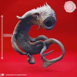 Aboleth - Tabletop Miniature (Pre-Supported) 3d model