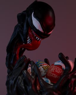 Amazing Venom Candy Bowl β Perfect for Halloween 3d model