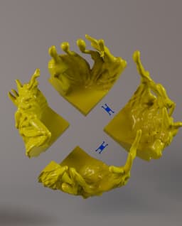 Amazing Venom Candy Bowl β Perfect for Halloween 3d model