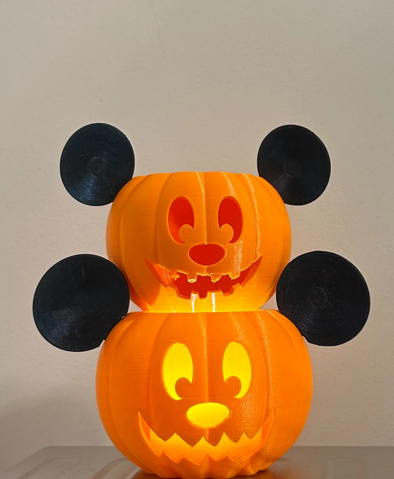 Mickey Mouse Light up Jack O Lantern Pumpkin 3d model