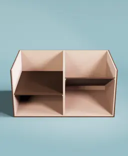 Desk Organizer Pen House 3d model