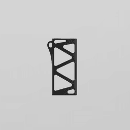 SCI-Fi BIC Lighter Case 3d model