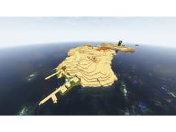 Minecraft Desert Island II 3d model