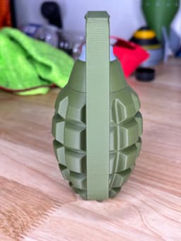 Realistic Hand Grenade Stash Container 3d model