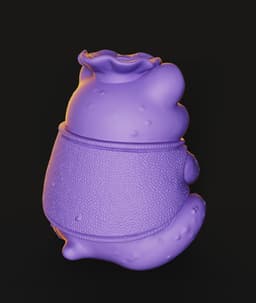 Frog Candle Holder STL | Home Decor 3D Print | Functional 3d model