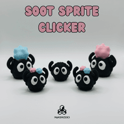 Soot Sprite Clicker 3d model