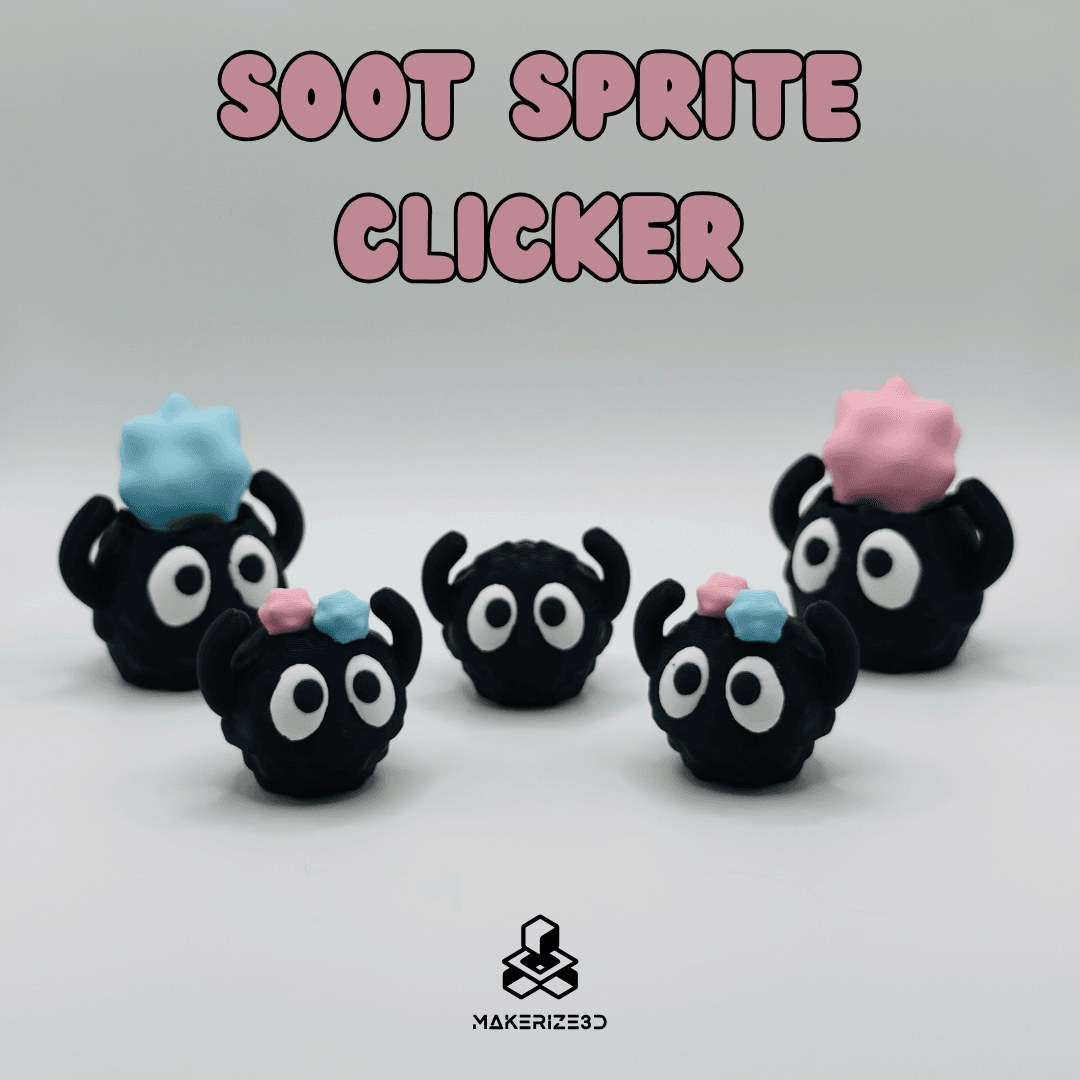 Soot Sprite Clicker 3d model