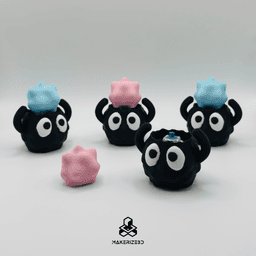 Soot Sprite Clicker 3d model