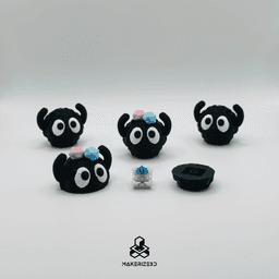 Soot Sprite Clicker 3d model