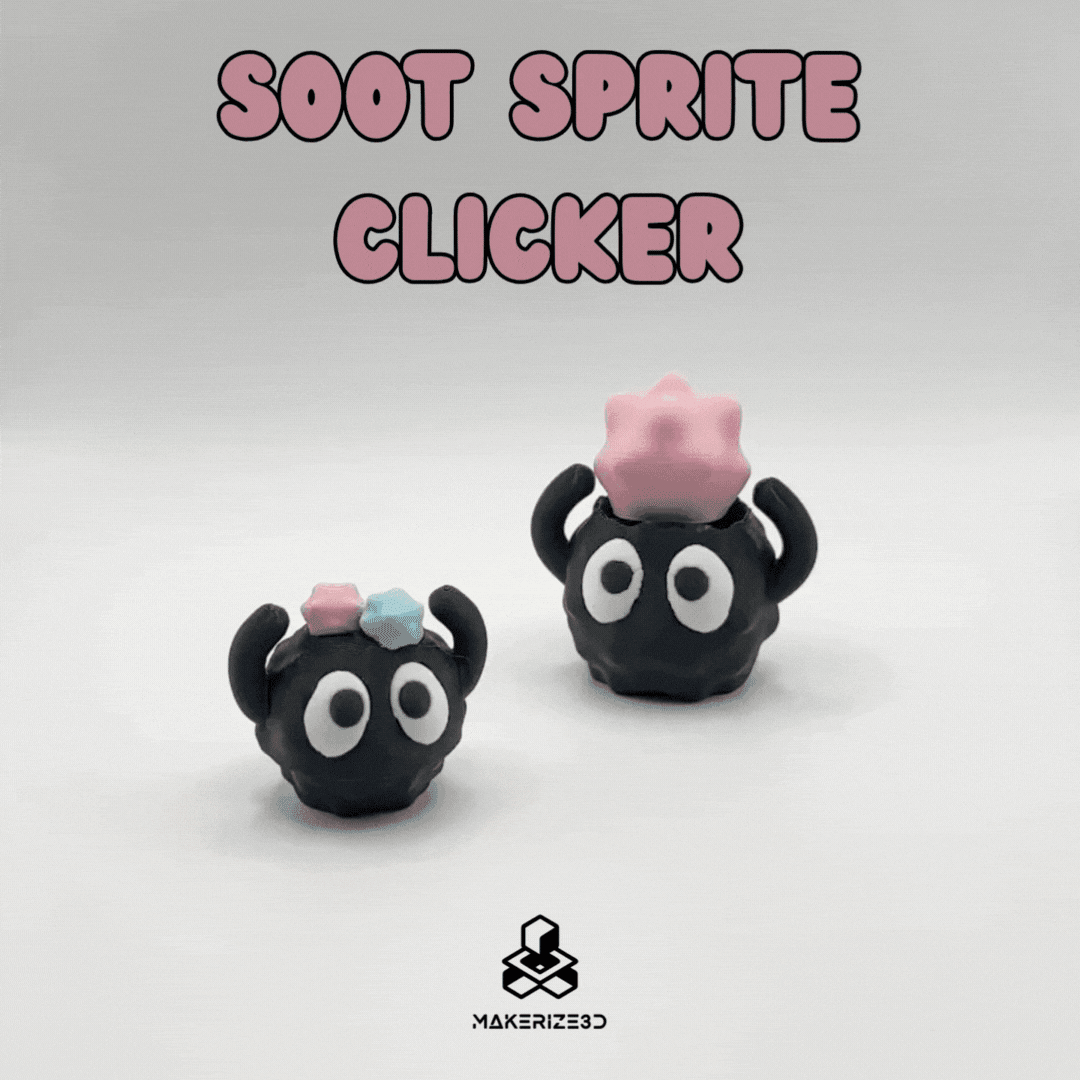 Soot Sprite Clicker 3d model