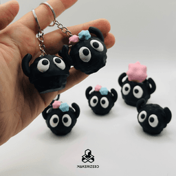 Soot Sprite Clicker 3d model