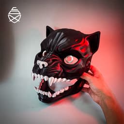 Panther Mask 3d model