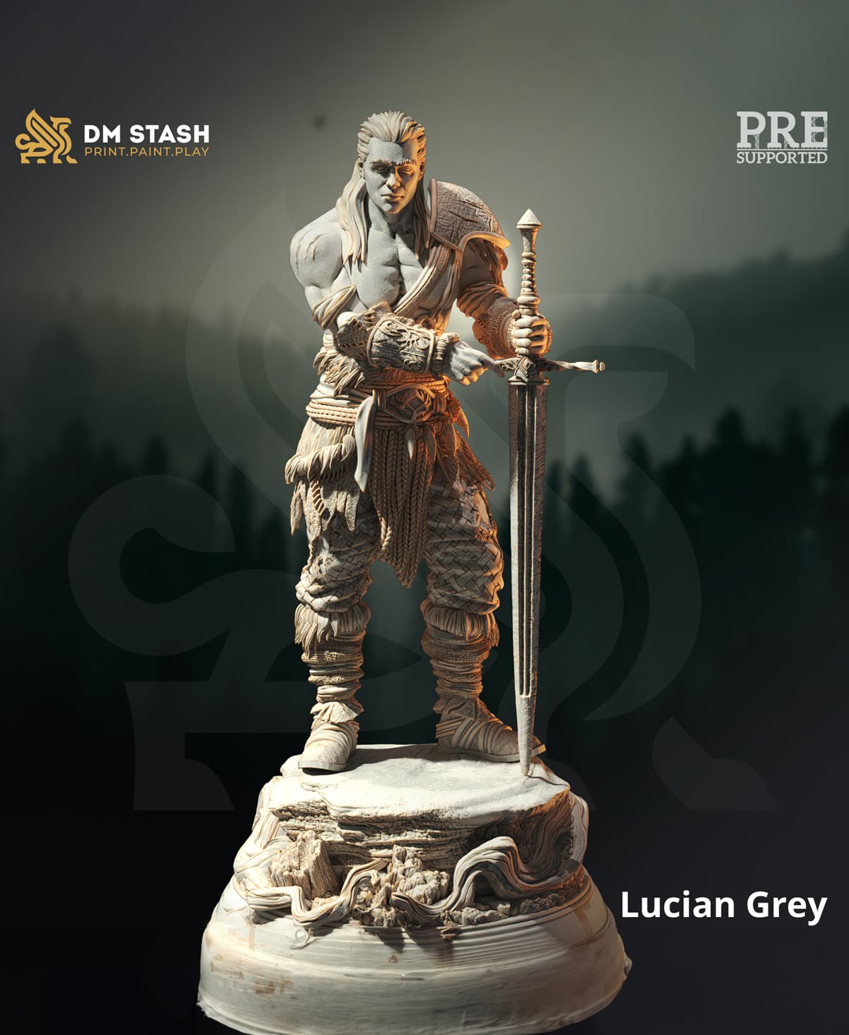 Lucian (Human) 3d model