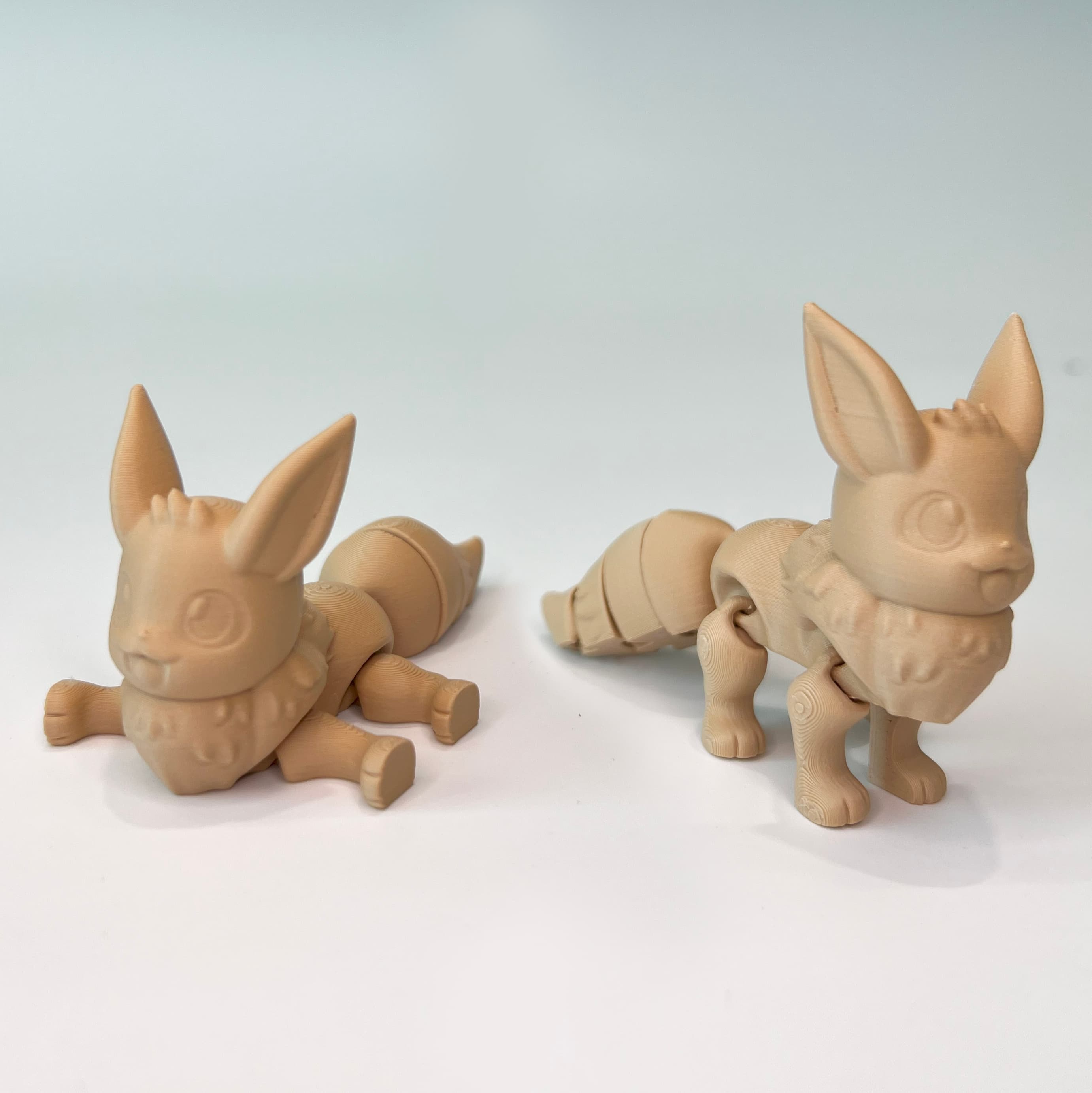 Flexi Eevee (Easy Print No Supports) 3d model