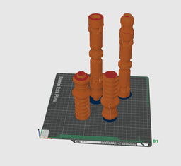 Pool Noodle Double Saber 7 3d model