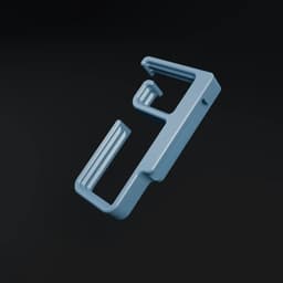 Custom hook 3d model