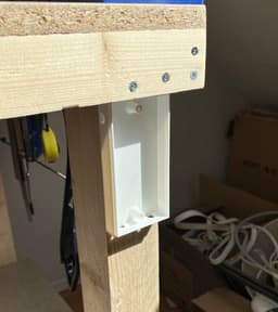 Workshop bench power switch case 3d model
