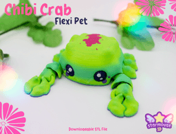 Plain Crab + Witch Crab Flexis 3d model
