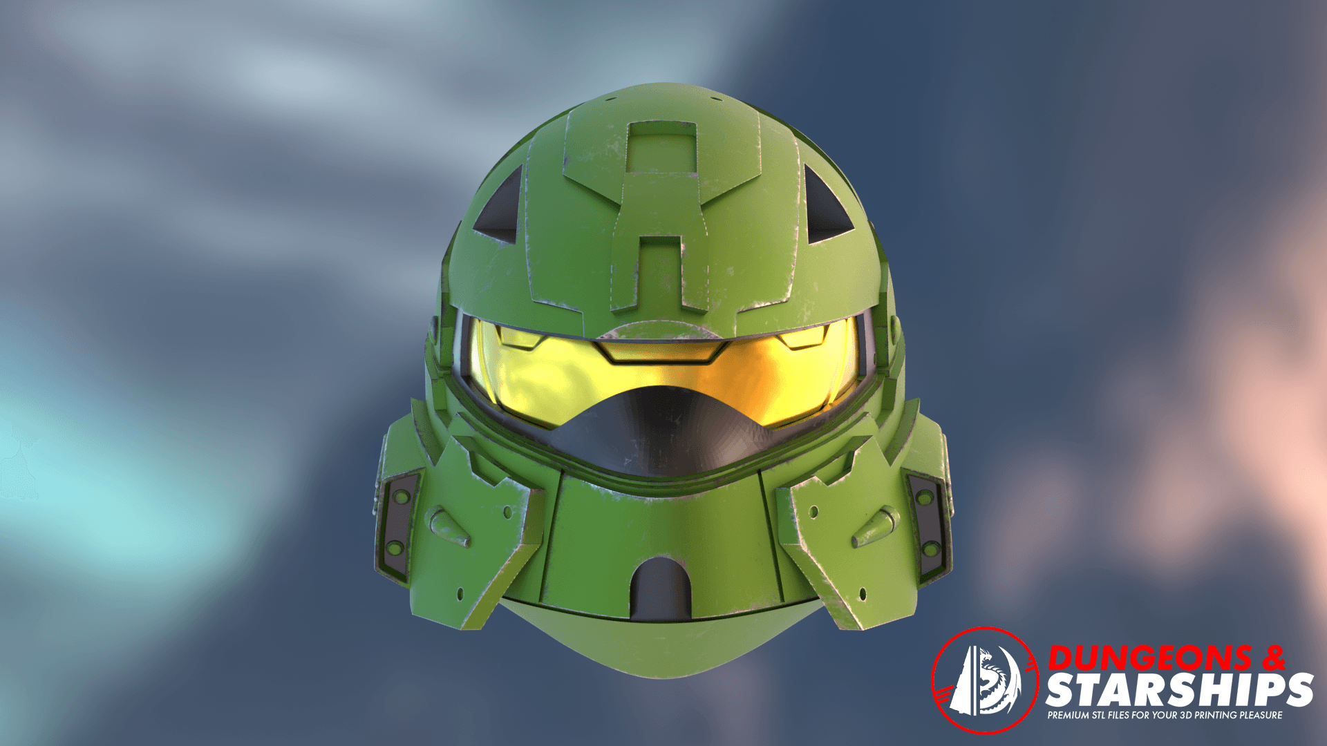 Rogue Helmet - Halo 3 3d model