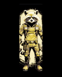 Fanart Set of Bookmarks from Guardians of the Galaxy - Rocket, Groot and Star-Lord 3d model