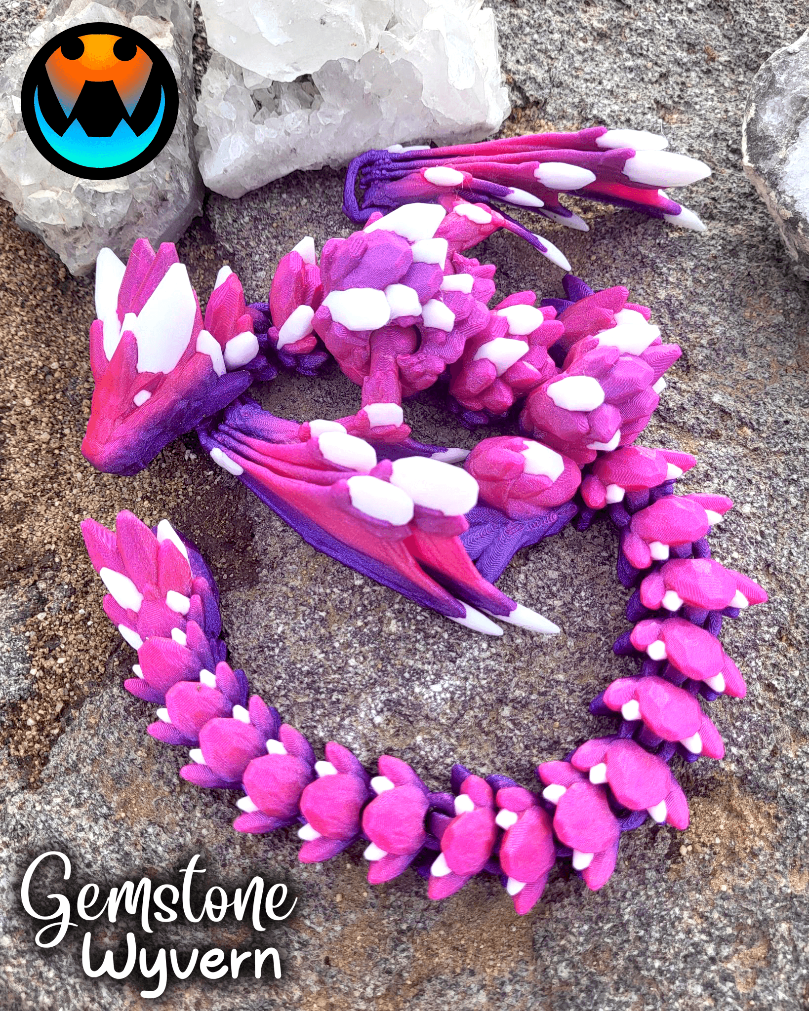 Gemstone Wyvern 3d model