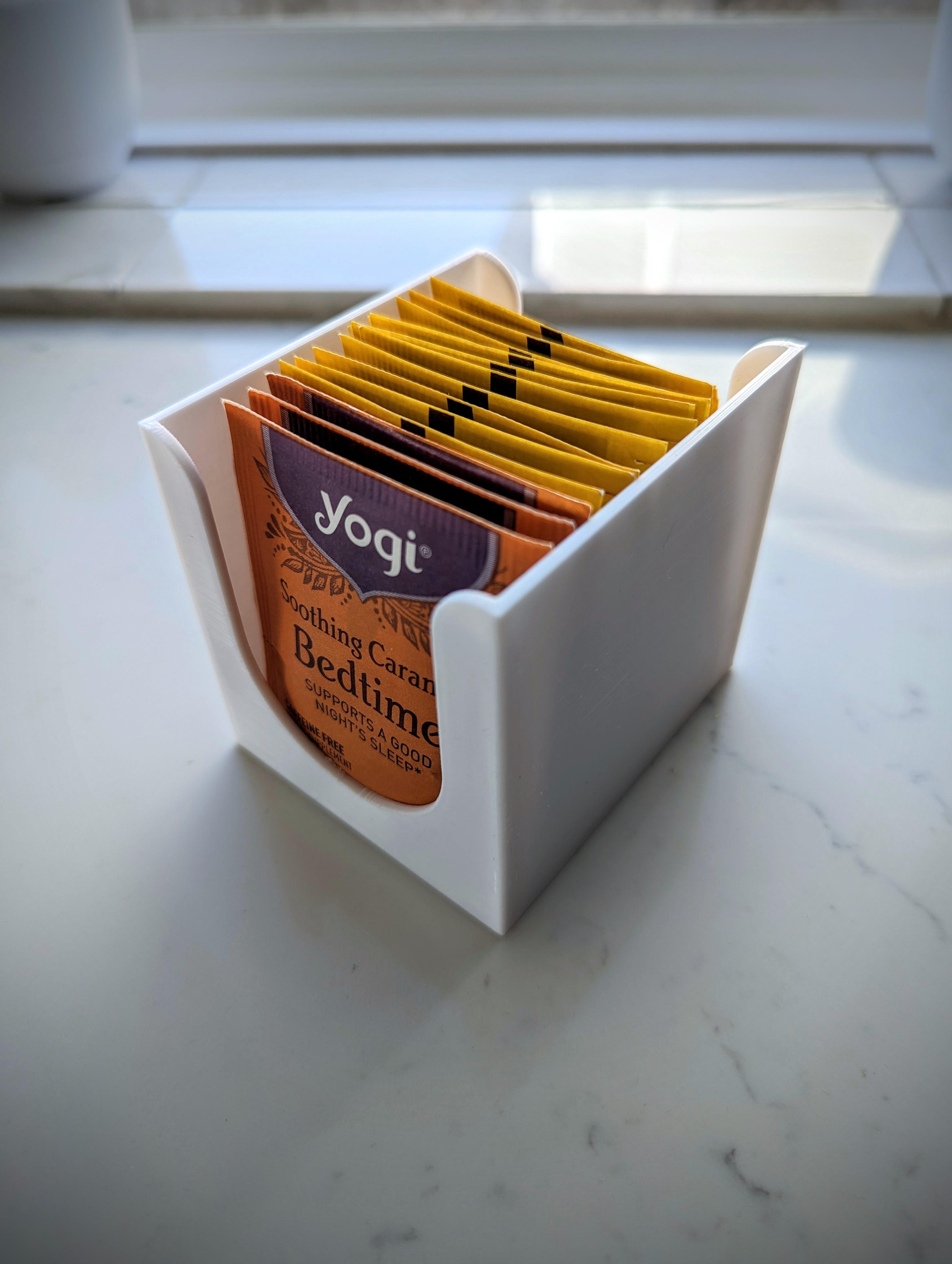Tea Holder Box (Sturdy) 3d model