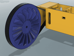 Beaver Winch - Battery Capstan + Drum Winch 3d model