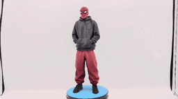 Street Spiderman — Multipart Figure 3d model