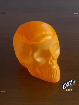Skull Vase V2 3d model