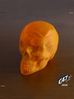 Skull Vase V2 3d model
