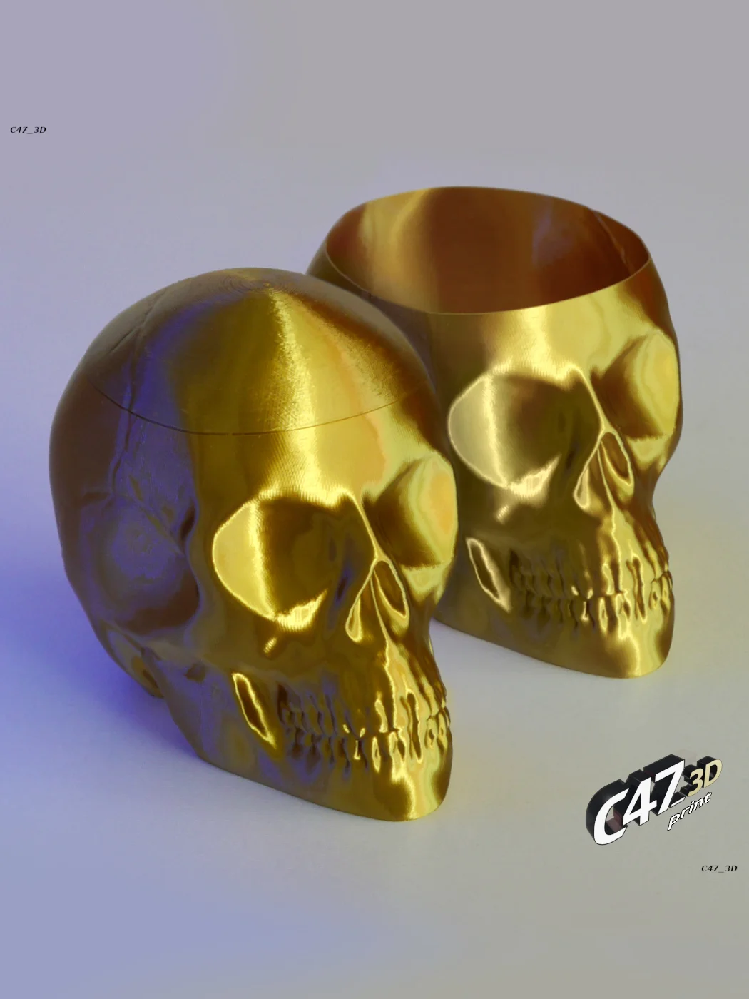 Skull Vase V2 3d model