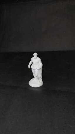Greek Hercules statue 3d model