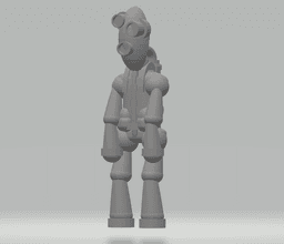 FHW: Weird Trooper with base 3d model