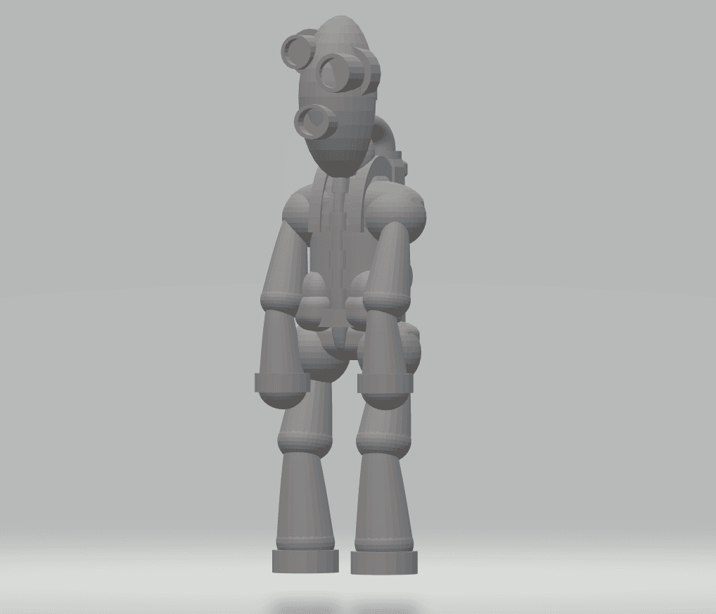 FHW: Weird Trooper with base 3d model